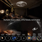 360° Flexible USB Galaxy & Moon Night Light Projector