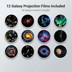 360° Flexible USB Galaxy & Moon Night Light Projector