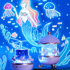 Kids Galaxy Projector Lamp & White Noise Music Machine (12 Film Sets)
